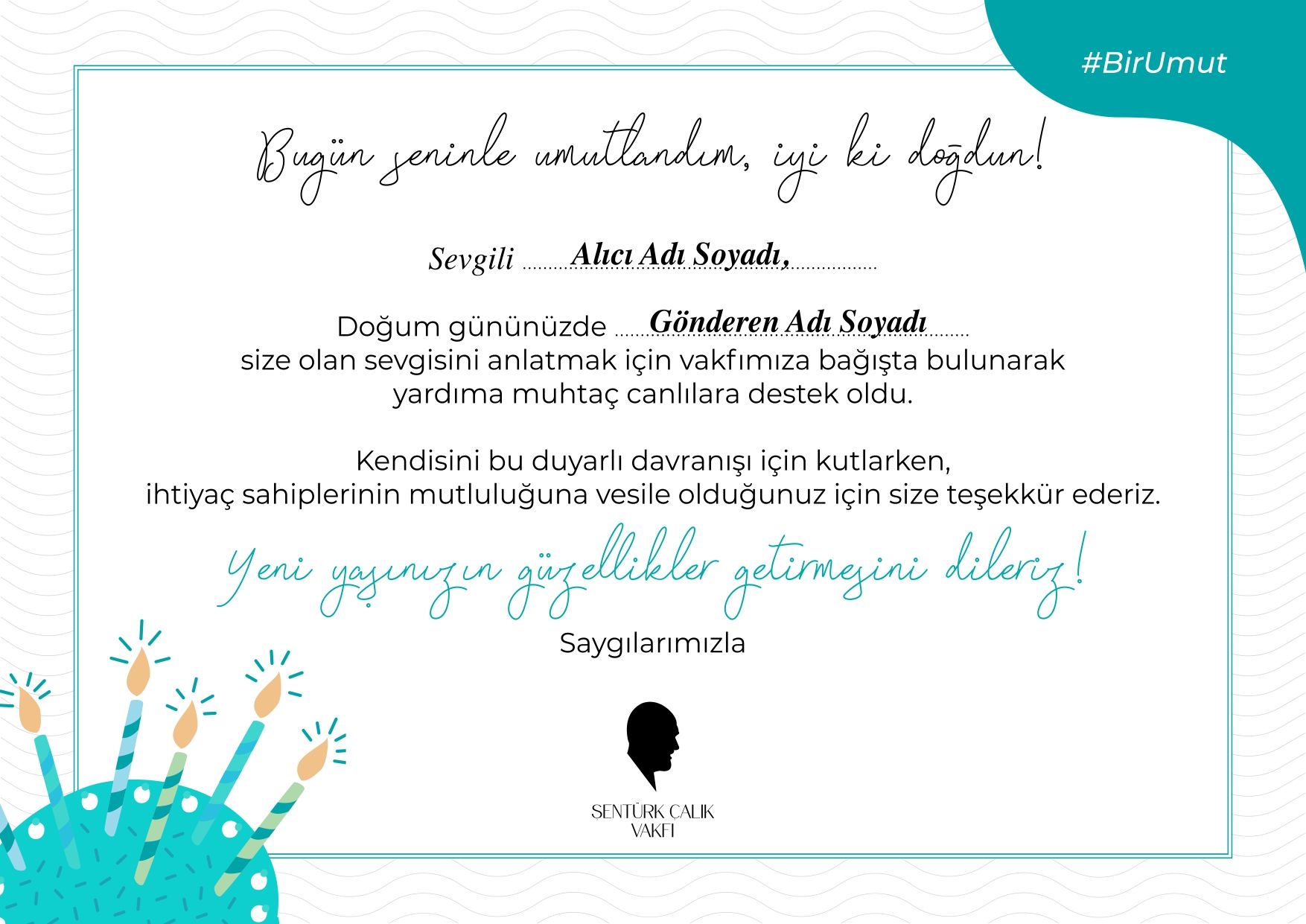 Doğum Günü Sertifikası