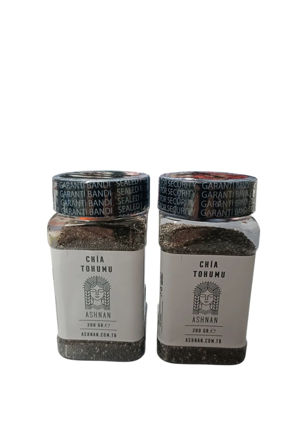Ashnan Chia Tohumu Glutensiz 200g X 2 Paket (Toplam 400 gr ) ( Çiya Tohumu ) ( ketojenik, paleo )