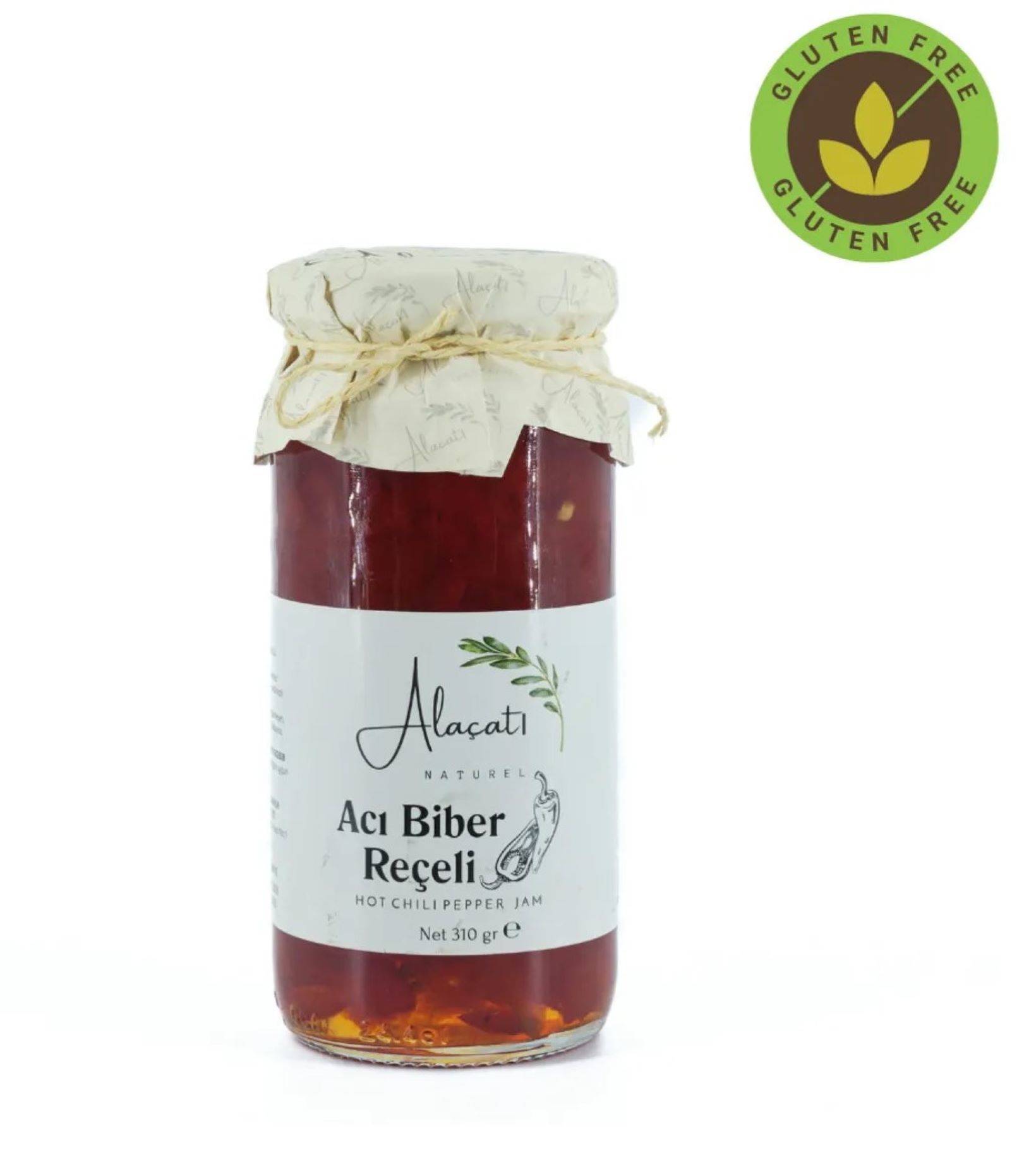 Alaçatı Natürel Acı Biber Reçeli - 310g