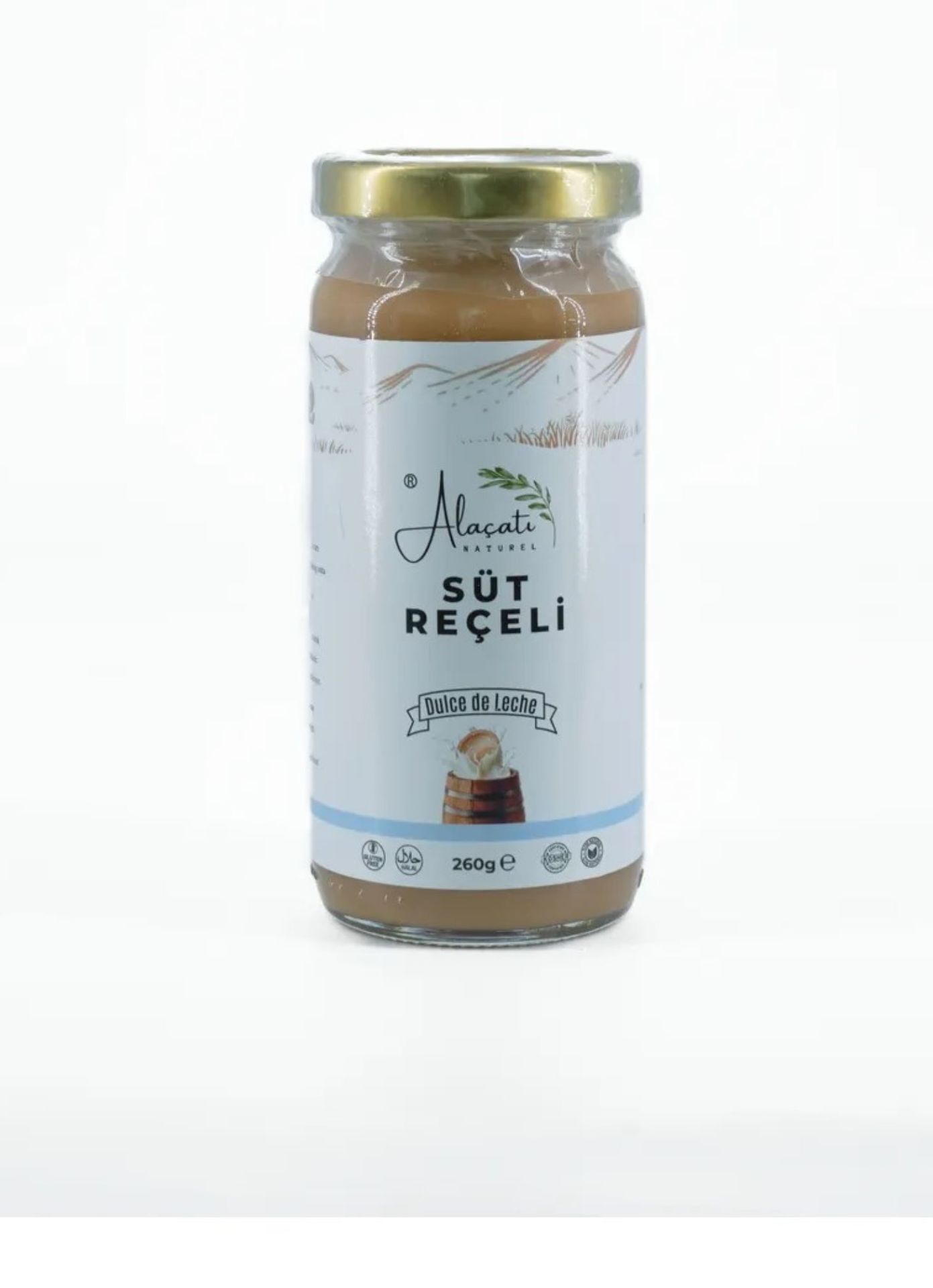 Alaçatı Natürel Süt Reçeli 260gr
