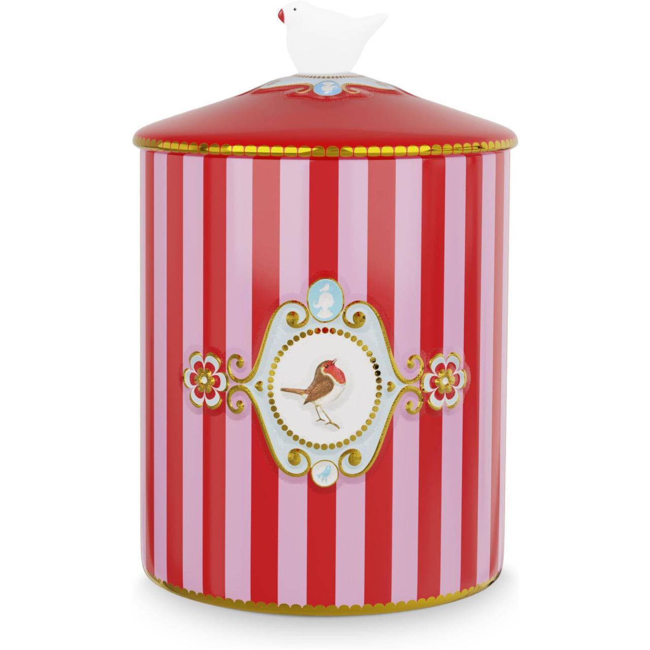 Love Birds Kırmızı Pembe Küp 1300 ml.
