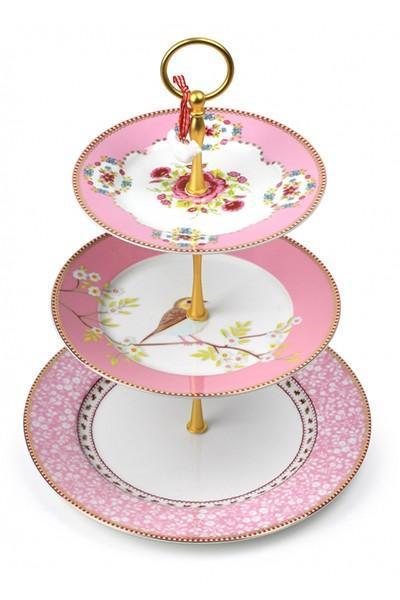 3'lü Pip Pembe Stand