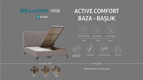 Active Comfort Baza - Gri