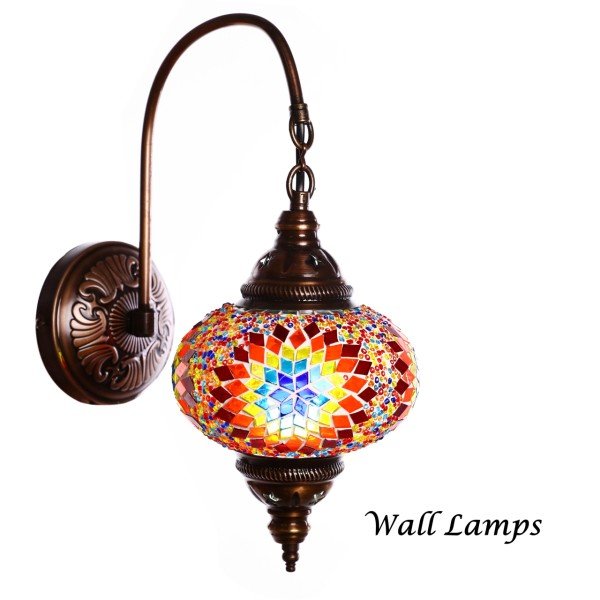 Mosaic Hanging Style Wall Lamp Size 3 WLS-30499
