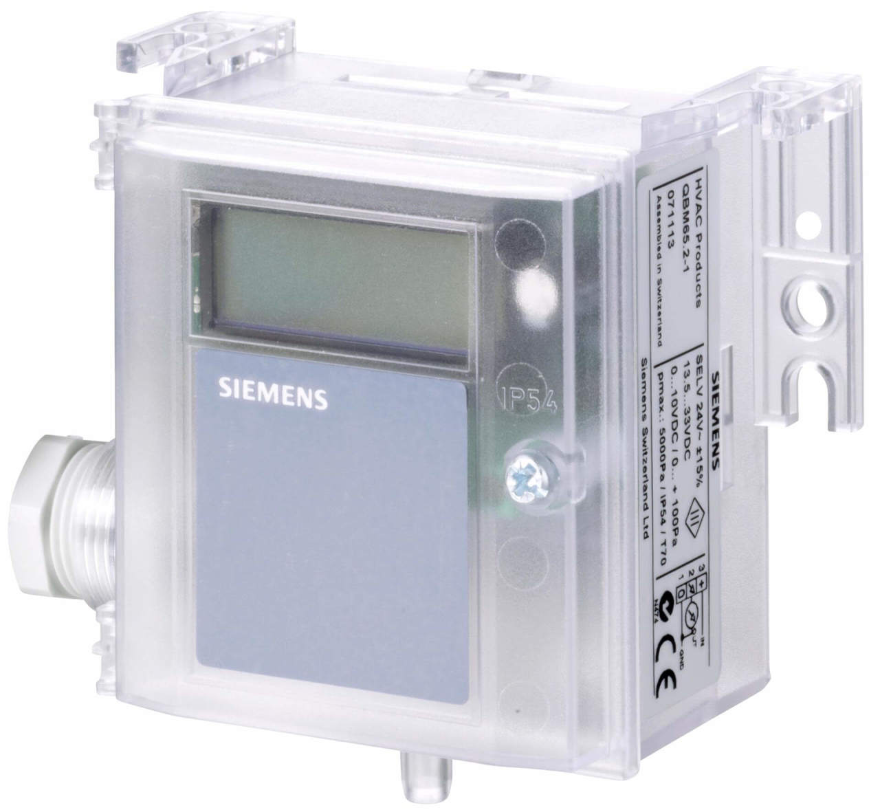 Siemens QBM3020-10D Fark Basınç Sensörü