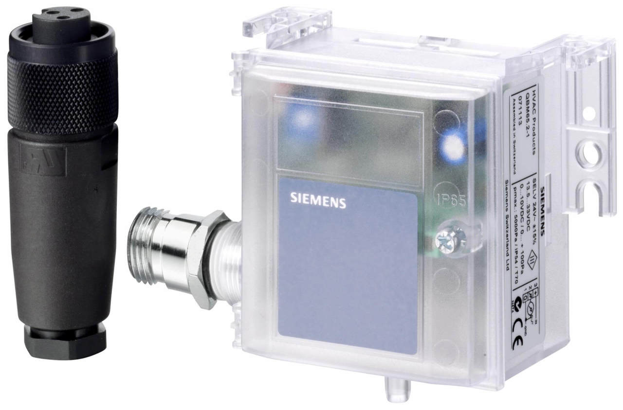 Siemens Hava Kanalı Diferansiyel Basınç Sensörü QBM4000-25
