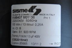 MOTOR TEK MILLI SISME 13/55W