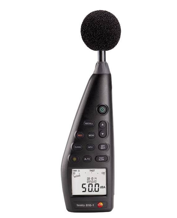 Testo 816-1 Mikrofonlu Ölçüm Cihazı