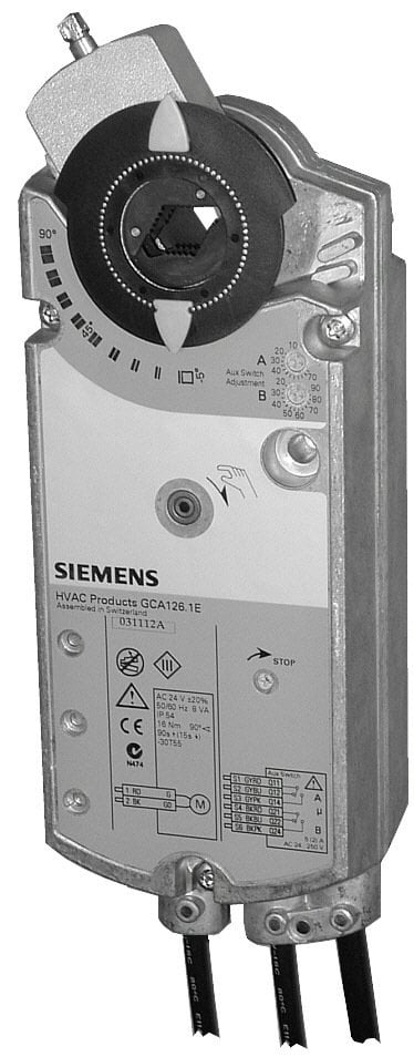 Siemens GCA326.1E Damper Motoru