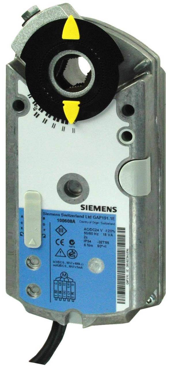 Siemens Döner Hava Damper Aktüatör GAP196.1E