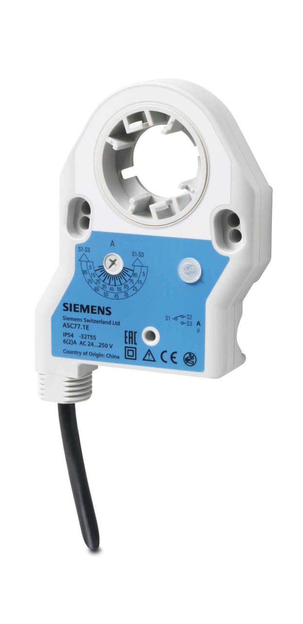 Siemens ASC77.1E Çift Yardımcı Kontak