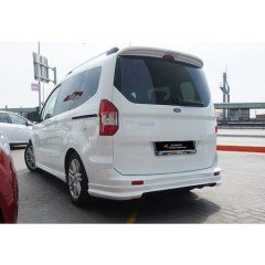 Ford Courier Arka Tampon Eki Sport Model, Boyasız ABS Plastik, 2014 2021, Arka Etek, Arka Karlık