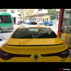 Renault Megane 4 SD İnce Spoiler Boyasız, SERT PLASTİK Arka Bagaj Çıtası