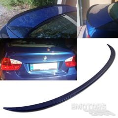 BMW 3 Serisi E90 İnce Spoiler, ABS PLASTİK Piano Black E90 M3 Spoyler