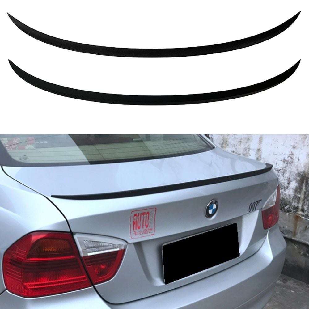 BMW 3 Serisi E90 İnce Spoiler, ABS PLASTİK Piano Black E90 M3 Spoyler