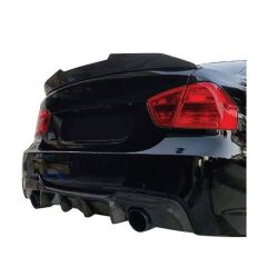 BMW 3 Serisi E90 Psm Spoiler A+ Kalite, Parlak Siyah