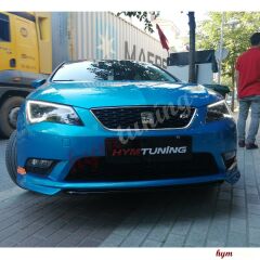 seat leon style custom ön karlık ABS plastik 2013 - 2016 arası