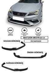 Seat Leon Mk3.5 Fr 2017-2020 Dinamik Ön Ek Abs Plastik Boyasız