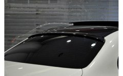 Mercedes W205 C200 Cam Üstü Roof Spoiler, Arka Cam Rüzgarlığı Paino Black