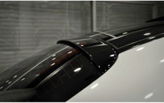 Mercedes W205 C200 Cam Üstü Roof Spoiler, Arka Cam Rüzgarlığı Paino Black
