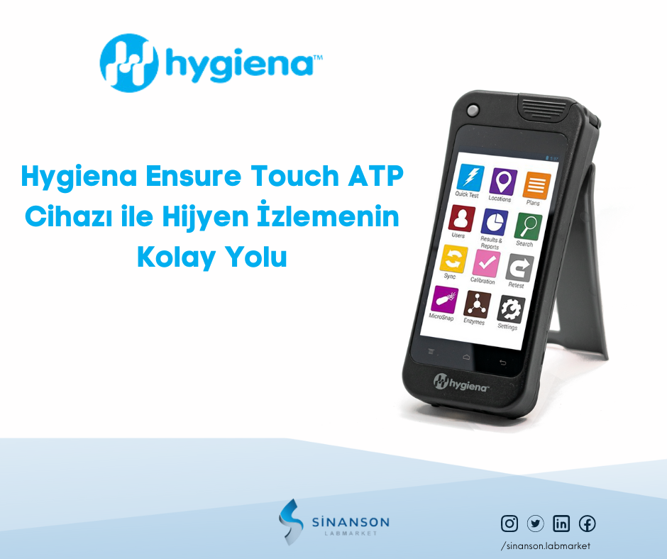 Hygiena Ensure Touch ATP Cihazı ile Hijyen İzlemenin Kolay Yolu