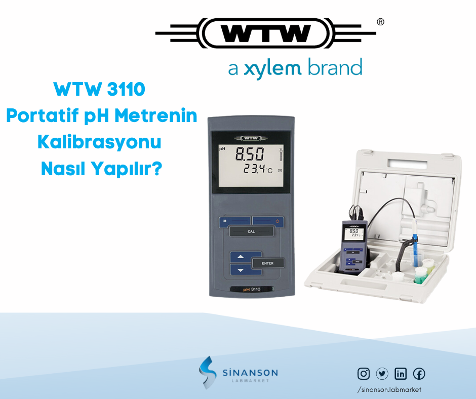 WTW 3110 Portatif pH Metrenin Kalibrasyonu Nasıl Yapılır?