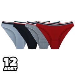 Tutku 0746 Pırlanta Bayan Bikini 12'li