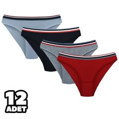 Tutku 0746 Pırlanta Bayan Bikini 12'li