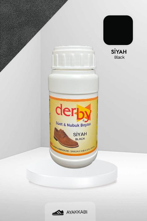 Derby Süet ve Nubuk Deri Boyası 250 mL / Süet Nubuk Ayakkabı Boyası