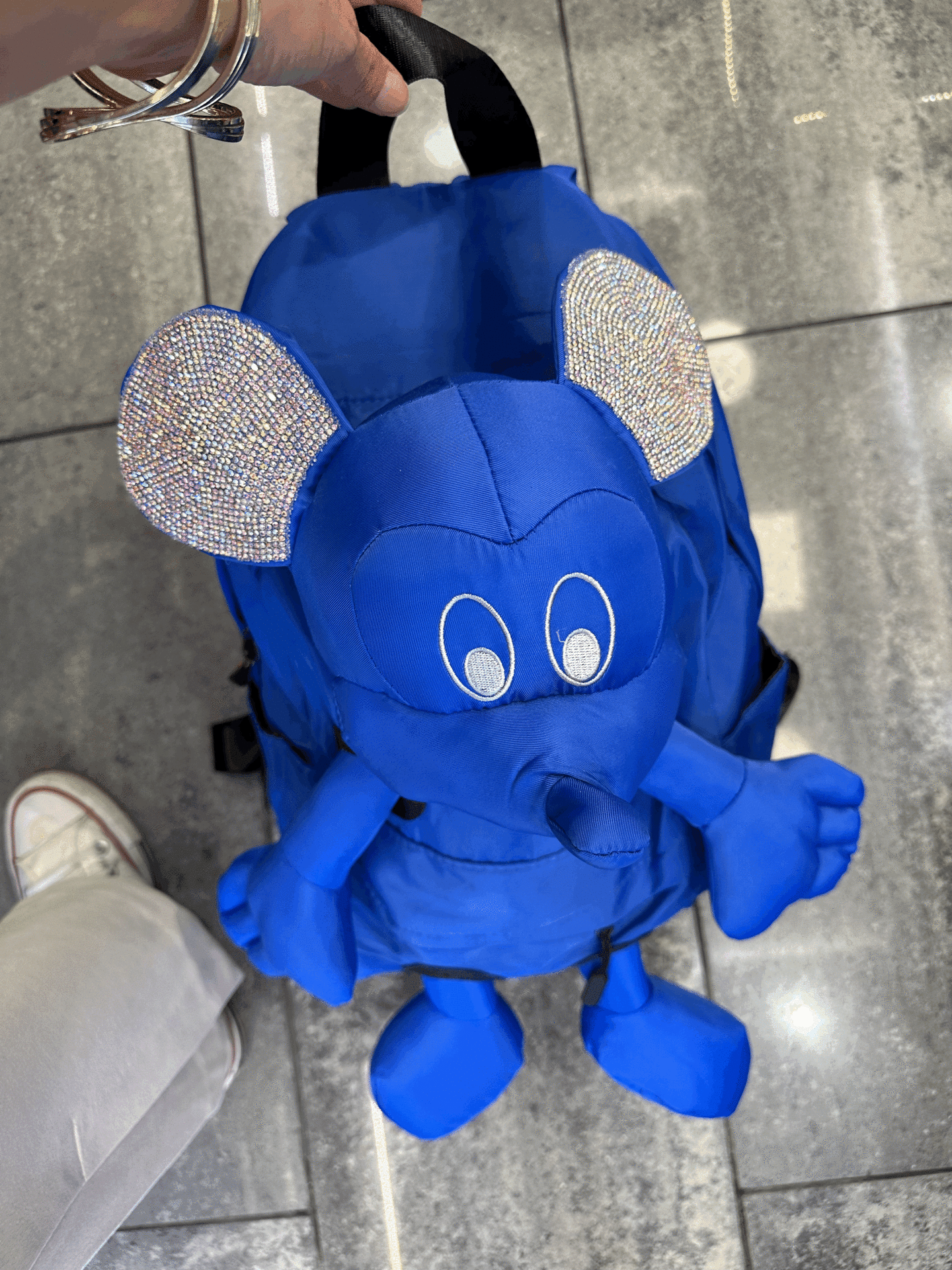 Saks Mavi Sırt Çantası Mickey