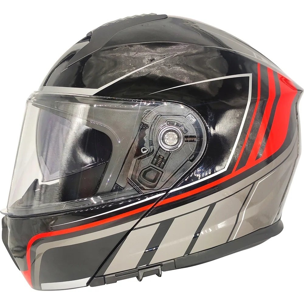 Mts M-966 Çene Açılır Güneş Vizörlü Kask