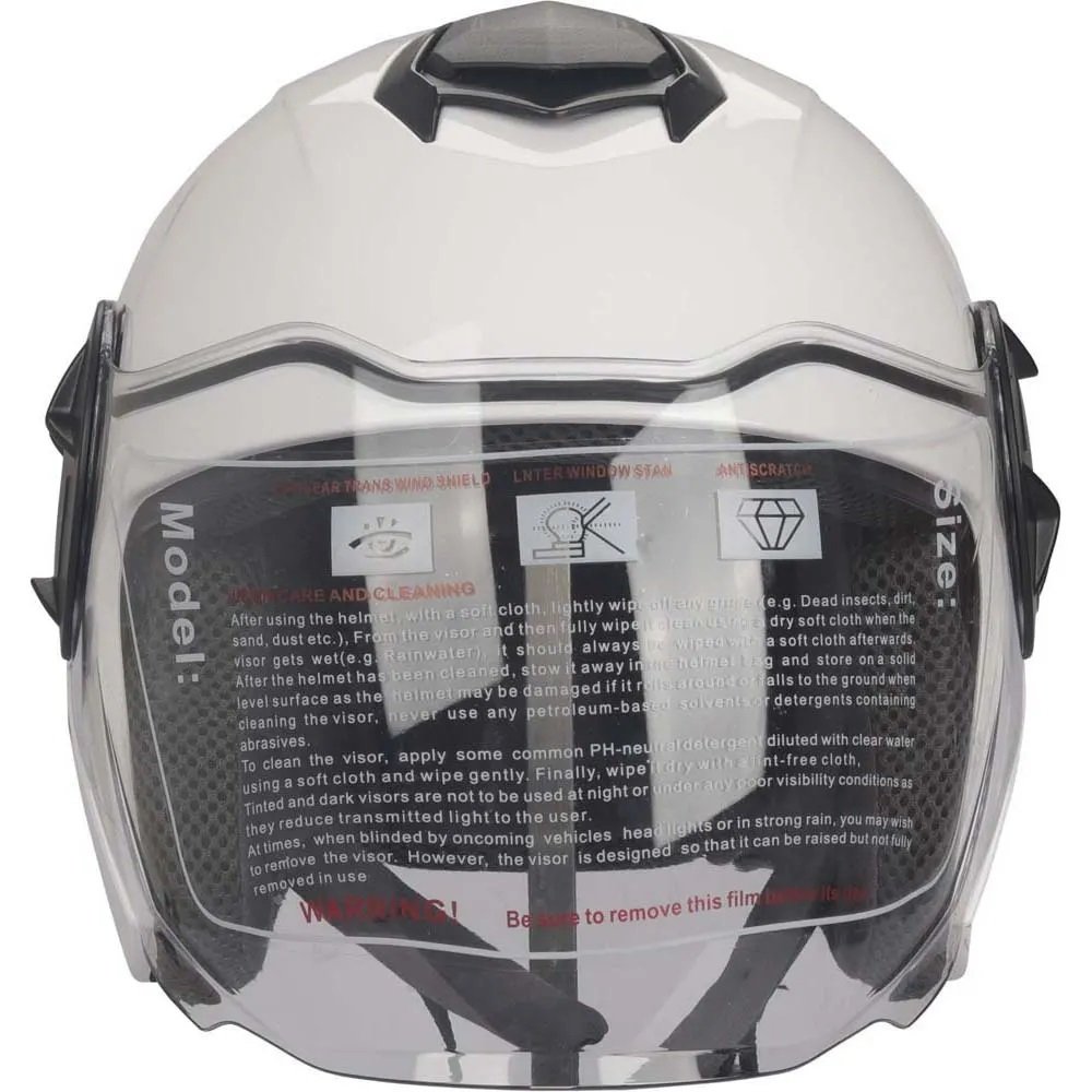 Mts 625 Güneş Vizörlü Yarım Fiber Kask (Ce Onaylı)