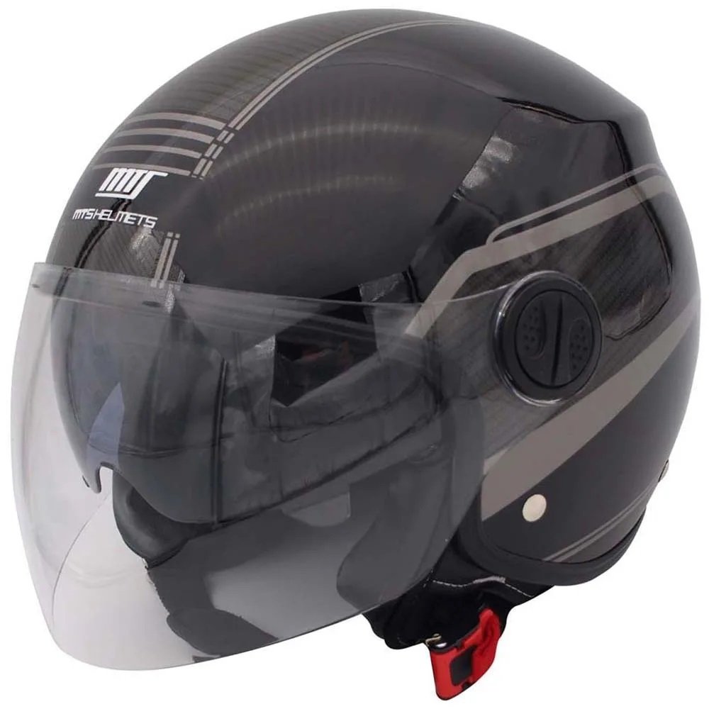 Mts 809-A Güneş Vizörlü Yarım Fiber Kask (Ce Onaylı)