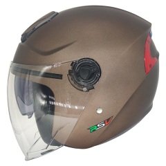 Rsv 618 Reflektörlü Güneş Vizörlü Yarım Kask