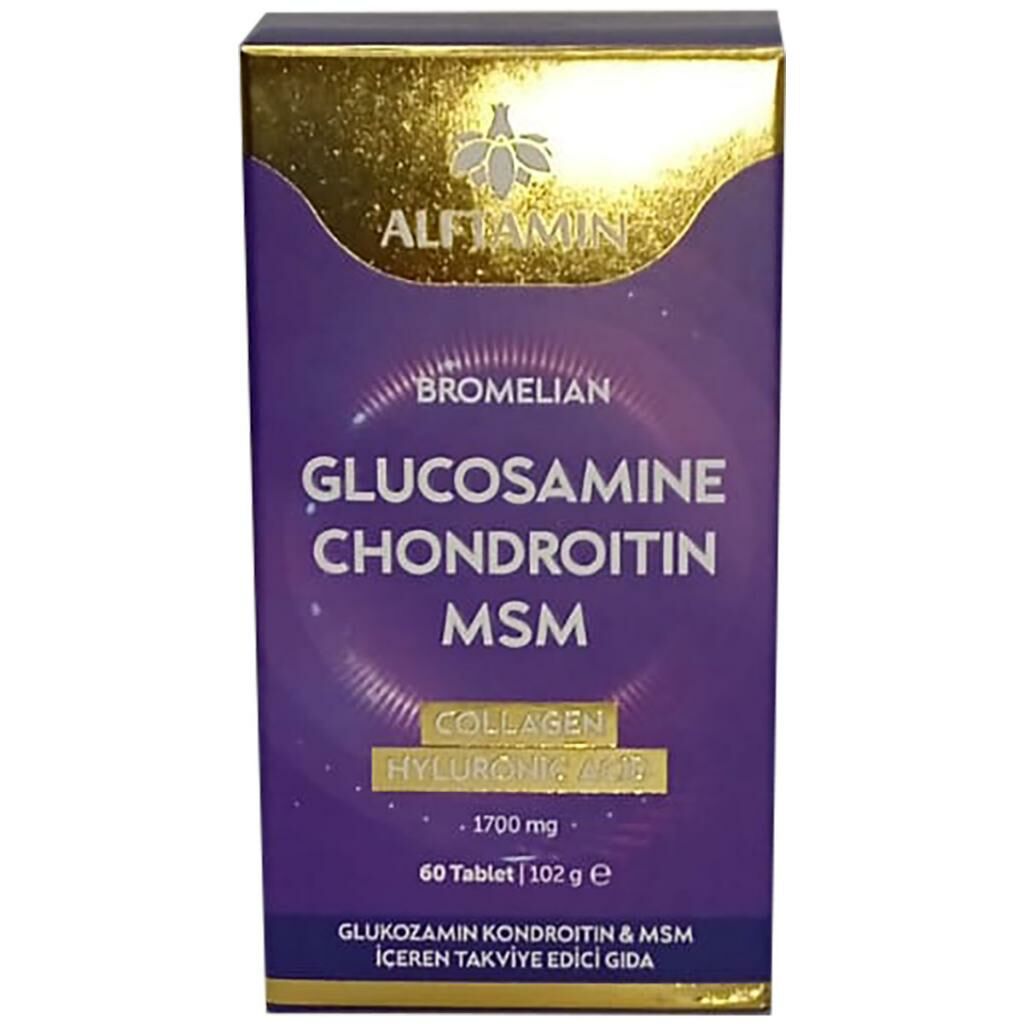 Aftamin Glukozamin Kondroitin Msm 1700 Mg 60 Tablet
