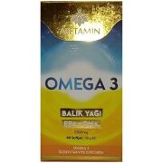 Aftamin Omega 3 Balık Yağı 1300 Mg 60 Softjel Kapsül
