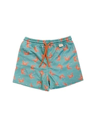 Miela Kids UV Korumalı Yetişkin Şort Mayo - Crazy Crab