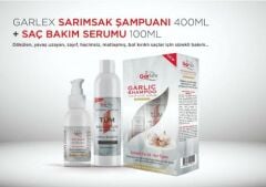 Garlex Sarımsak Şampuanı 400 ml + Saç Bakım Serumu 100 ml