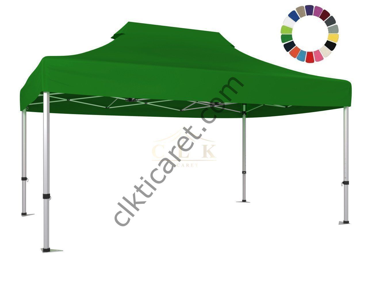 CLK 3x4,5 30 mm Katlanabilir Tente Gazebo Portatif Çadır