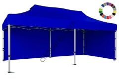 CLK 4x8 52mm Kalın Alüminyum Katlanabilir Tente Gazebo Çadır 2 Kenar Kapalı