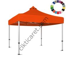 CLK 5x5 52mm Kalın Alüminyum Katlanabilir Tente Gazebo Çadır Gazebo Çadır