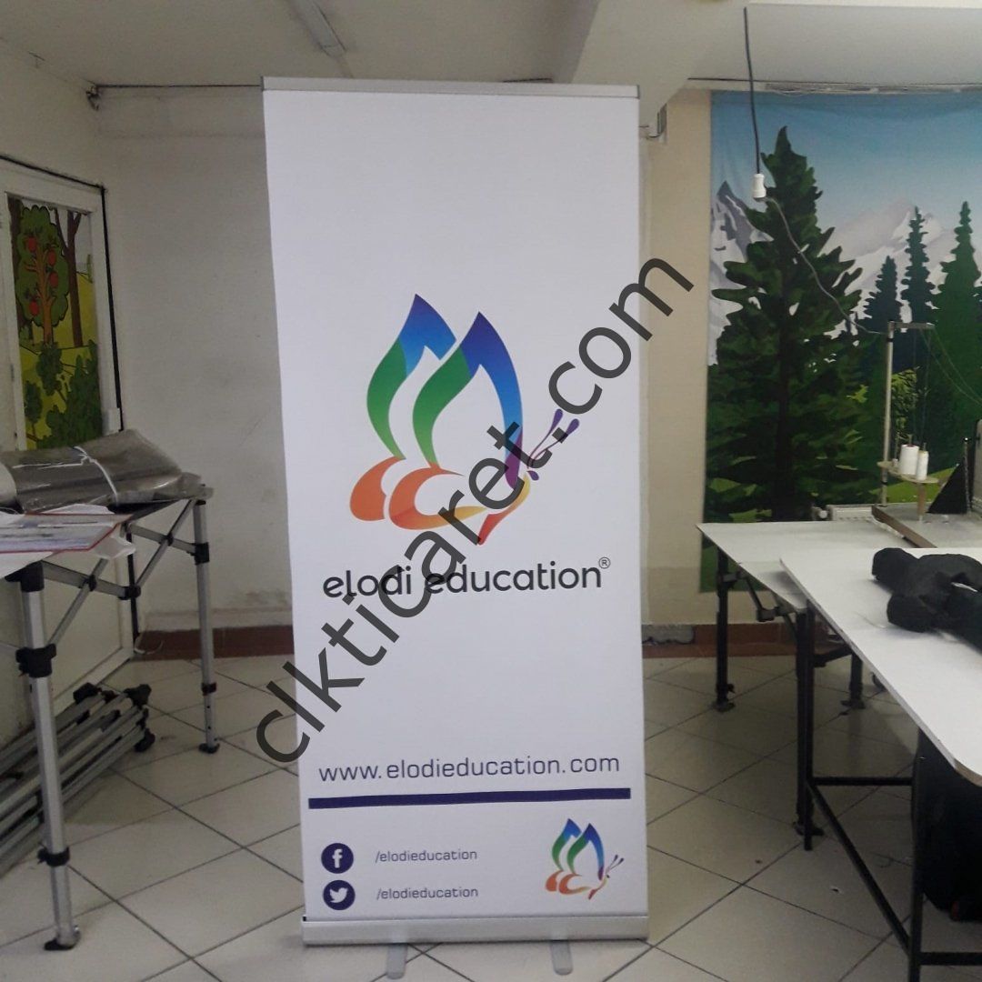 CLK Display Roll Up Banner İmalatı Satışı