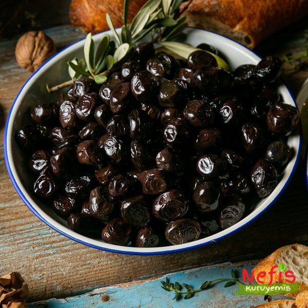 Black Olives (Special Gemlik Olives)  (Siyah Zeytin (Özel Gemlik Zeytini)