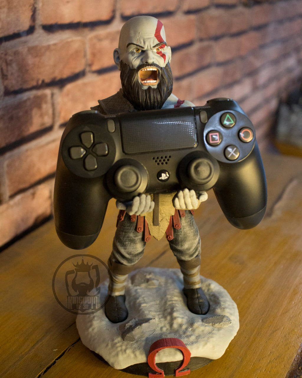God Of War Ragnarök Kratos Gamepad/Telefon Standı
