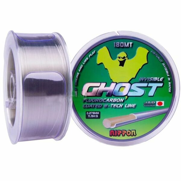 Nippon Ghost Fluorocarbon 180 mt Makara Misina 0,21 mm