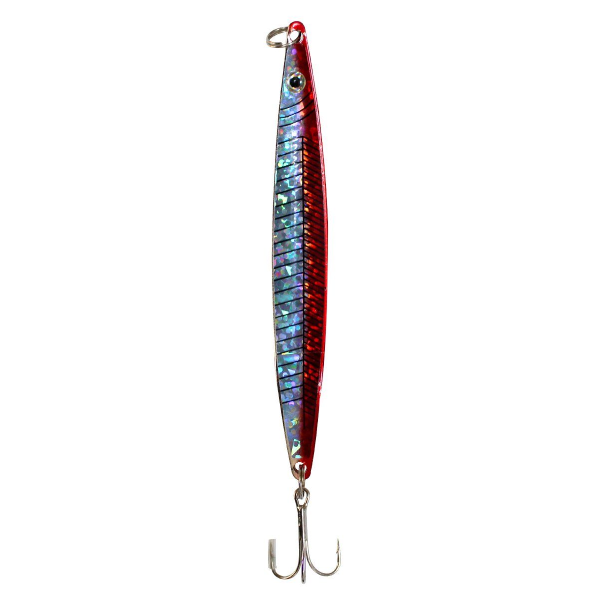 Solano Fishing Hunter 11cm 26gr Lüfer Çinekop Olta Kaşığı Bordo-Gümüş