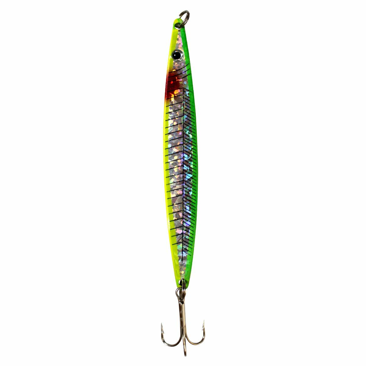 Solano Fishing Hunter 11cm 26gr Lüfer Çinekop Olta Kaşığı Yeşil-Sarı