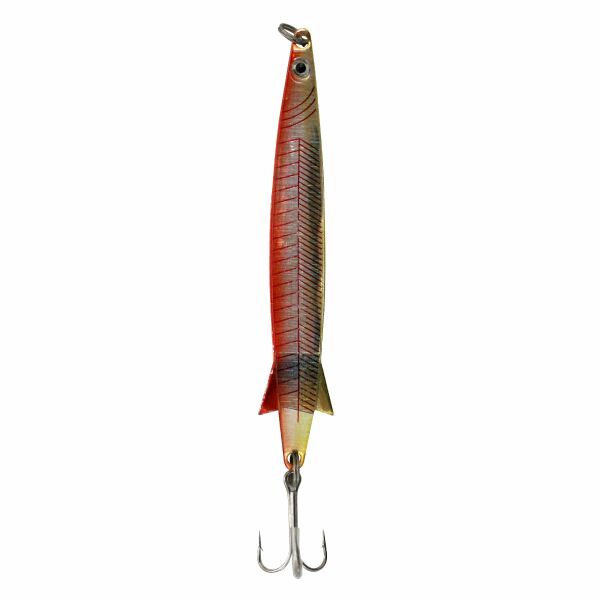 Solano Fishing Imperial 11cm 28gr Lüfer Çinekop Olta Kaşığı Kırmızı-Sarı