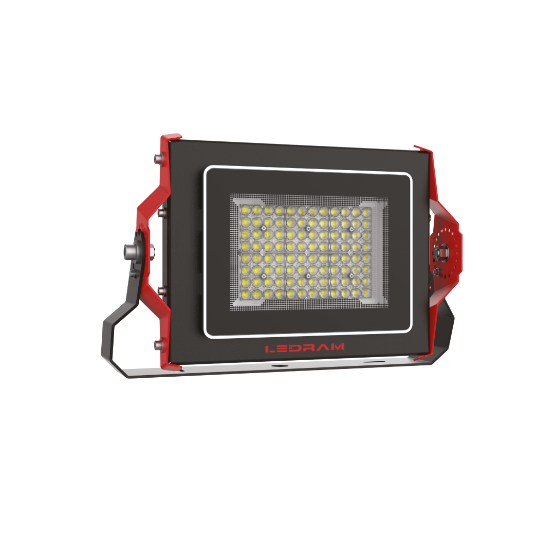Ledram Delta Led Projektör-1000 Lens 70W/3000K 8050Lm Sarı Işık