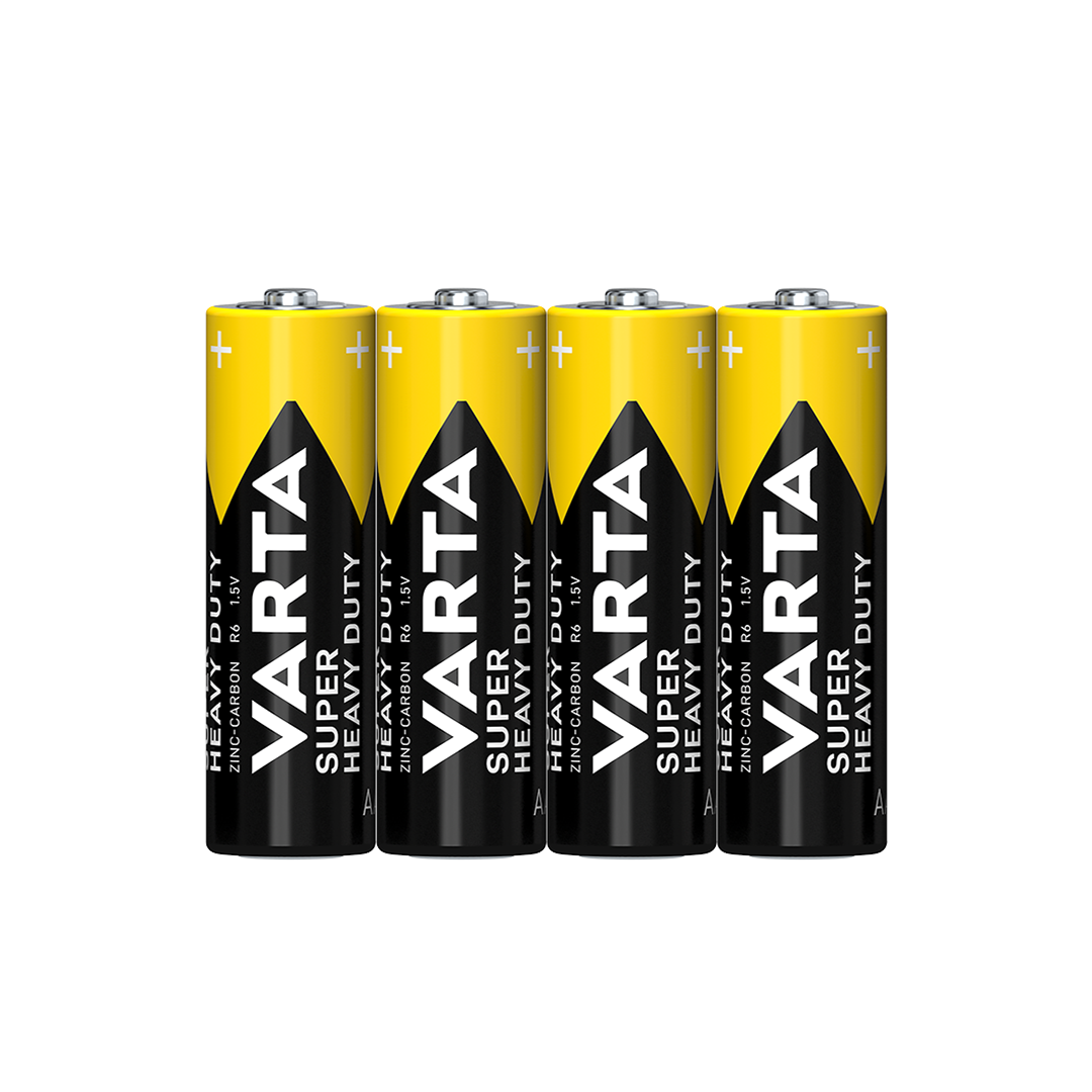 Varta Superlife 4'lü Kalem Pil Çinko Karbon AA Blister